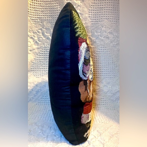 Vtg Santa🎅Claus Tapestry Door Stopper Weighted Bean Bag Christmas Decor LikeNew - Picture 4 of 11